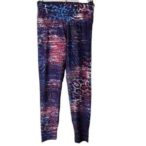 Liquido Colorful Animal Print Legging Girl Medium
